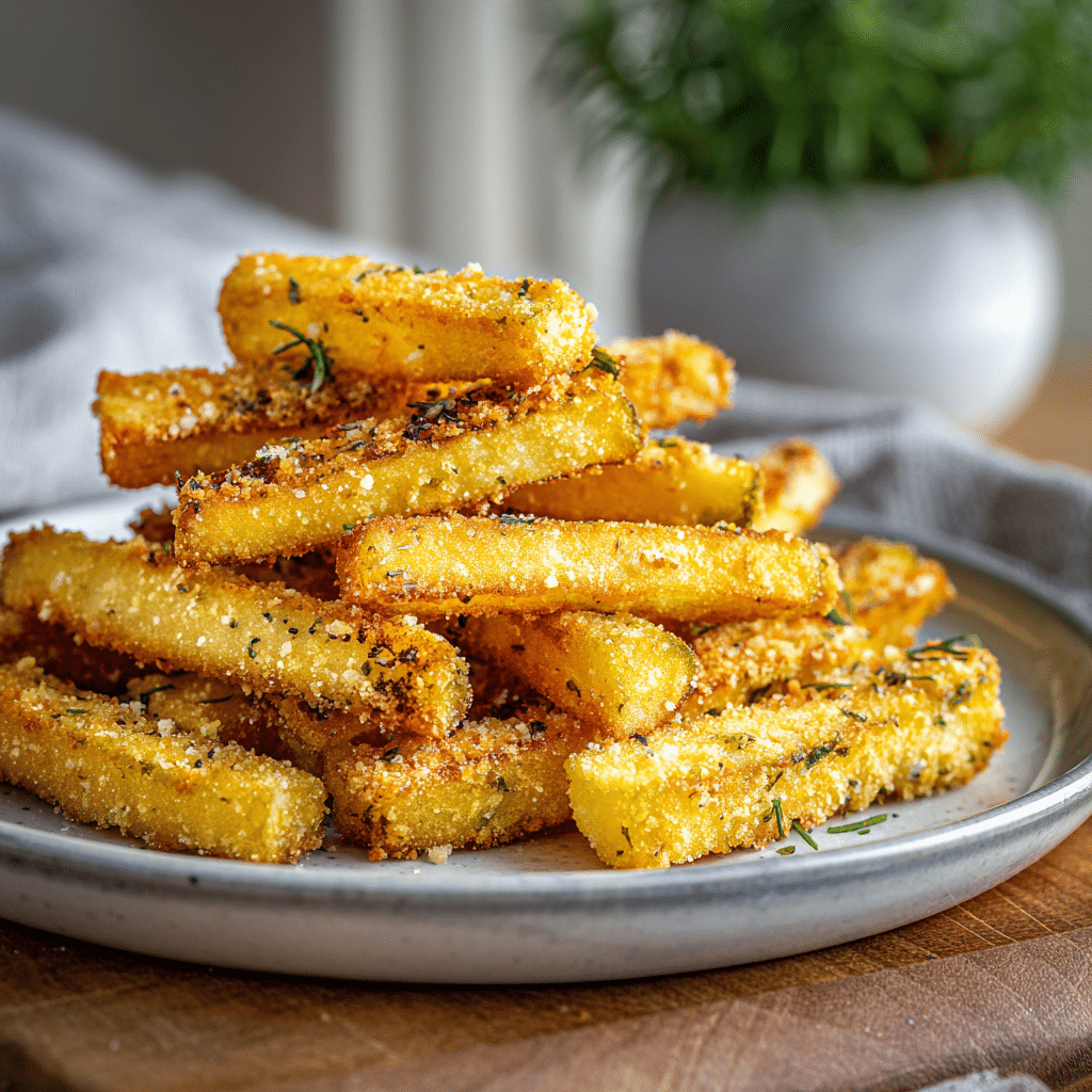 Pickle Fries with Parmesan Recipe