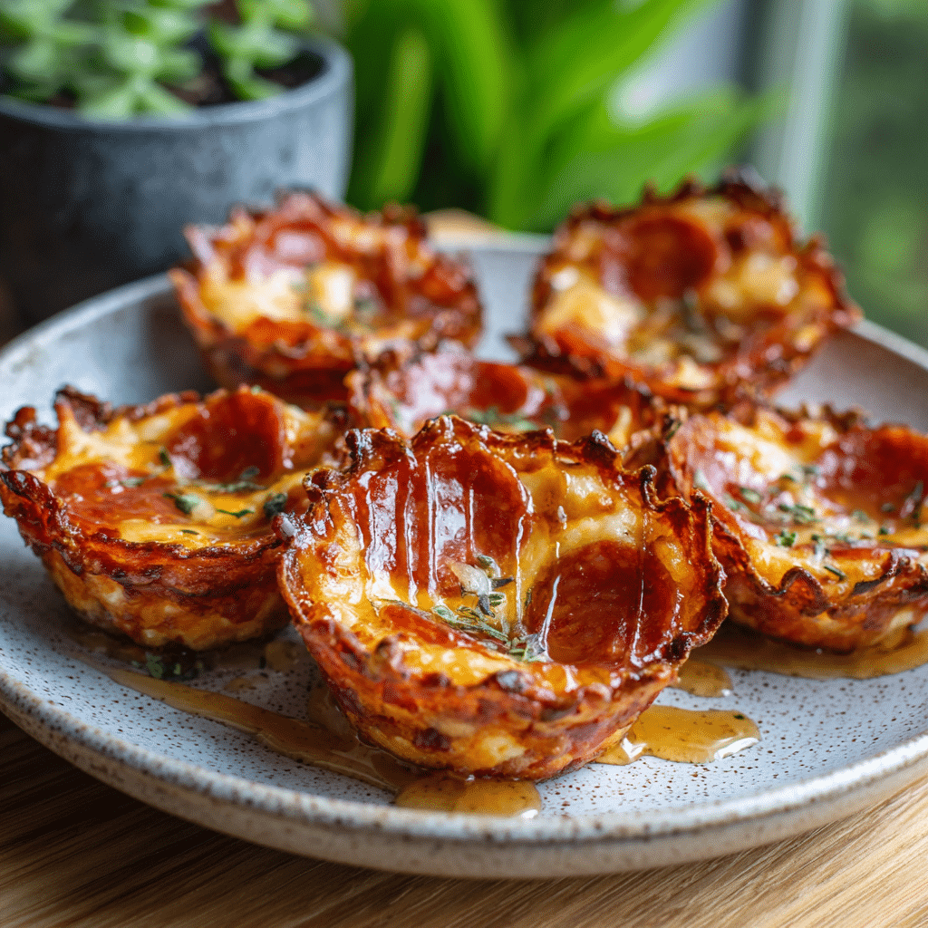 Hot Honey Pepperoni Cups Recipe