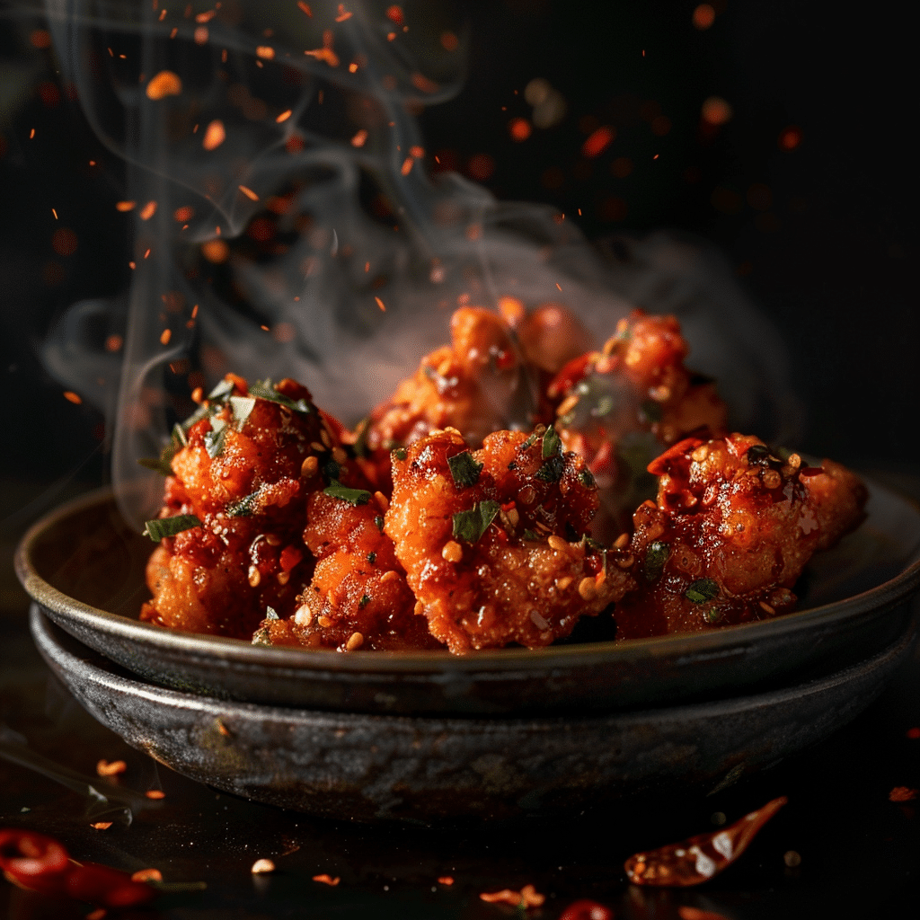 Extreme Ghost Pepper Chicken Bites: No Turning Back Recipe - Recipe Image
