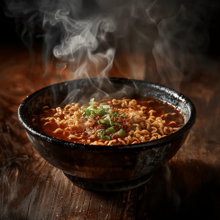 Extreme Spicy Ramen Broth Shot: Liquid Fire Recipe