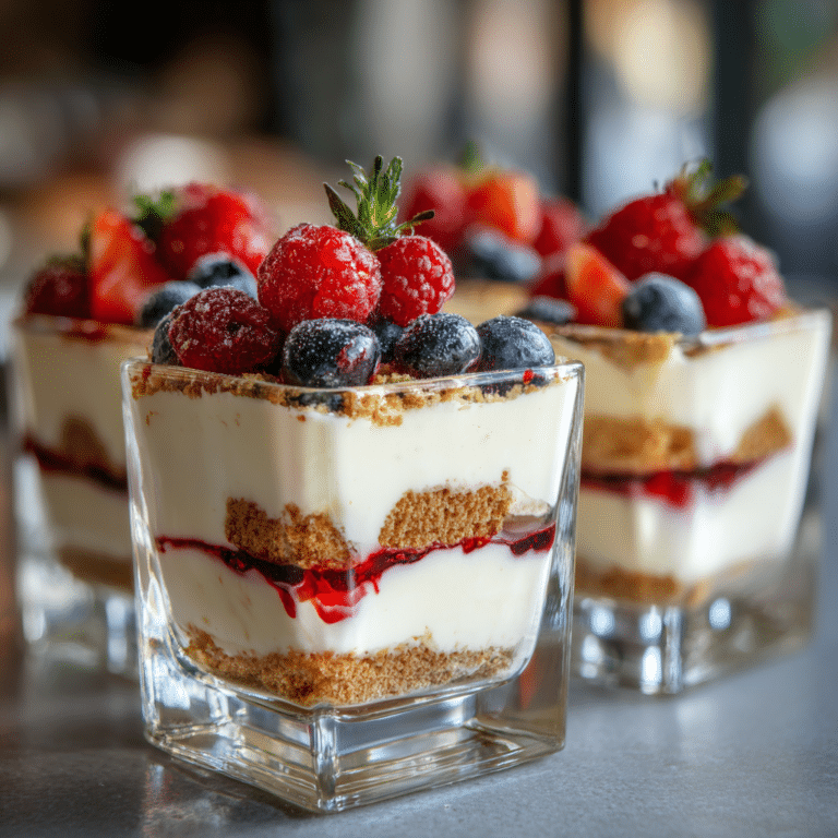 Berry Mascarpone Cups Recipe