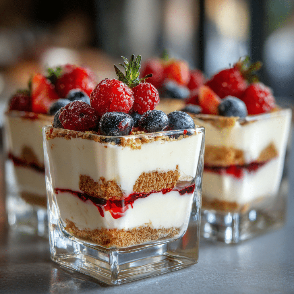 Berry Mascarpone Cups Recipe