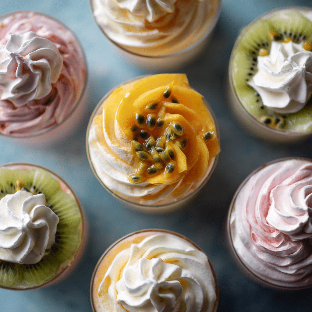 Tropical No-Bake Pavlova Cups Recipe