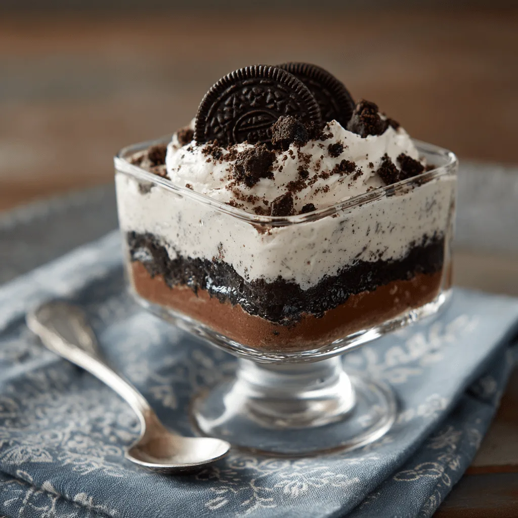 Cookies & Cream Layered Dessert Recipe