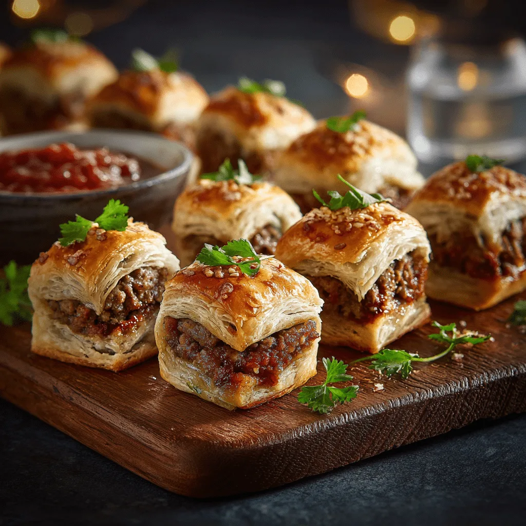 Mini Sausage Rolls Recipe