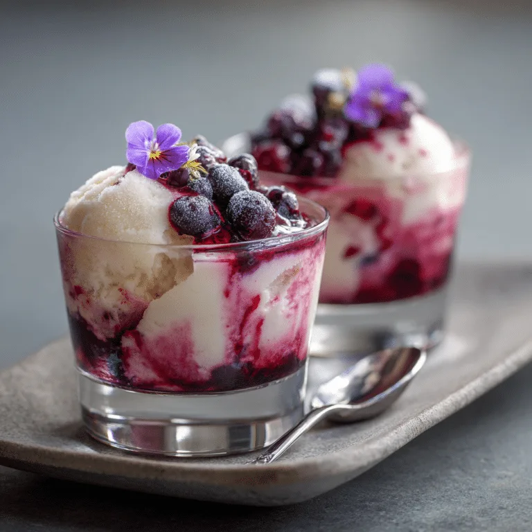 Frozen Yogurt Berry Cups Recipe
