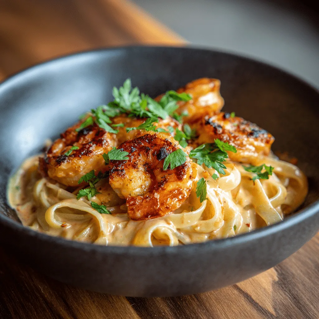 Creamy Cajun Shrimp Pasta Recipe