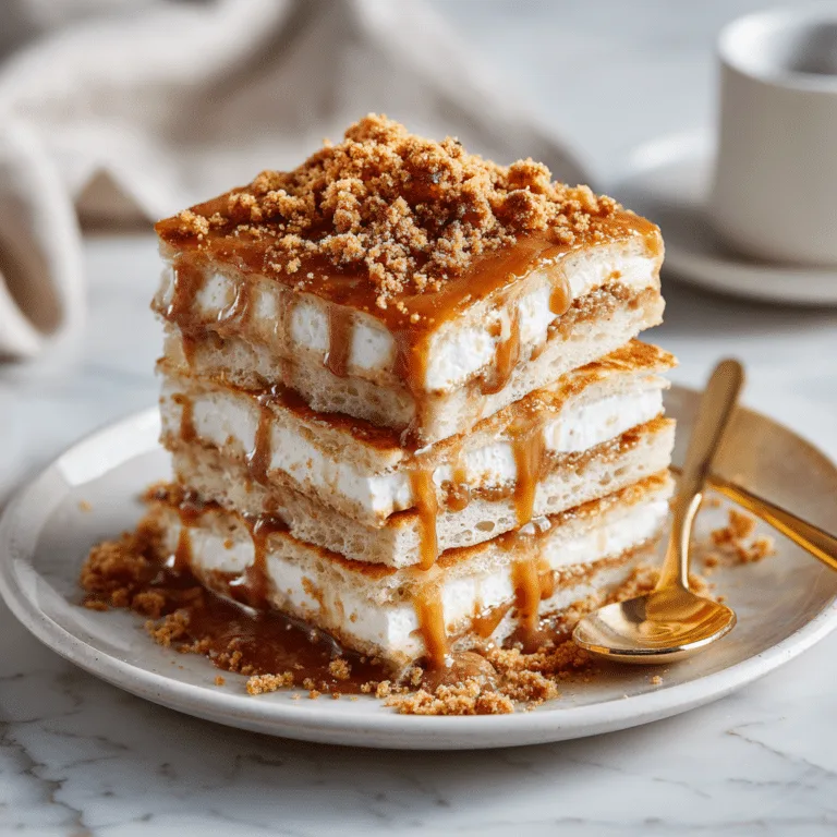 Lotus Biscoff Pancake Stack Recipe