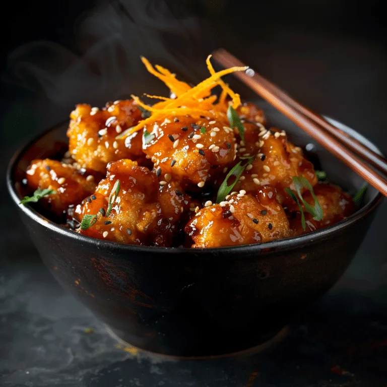 Chinese Orange Chicken Recipe
