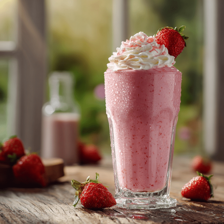 Strawberry Smoothie Recipe