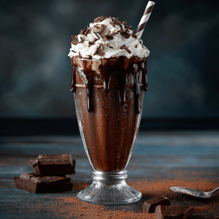 Chocolate Milkshake Recipe