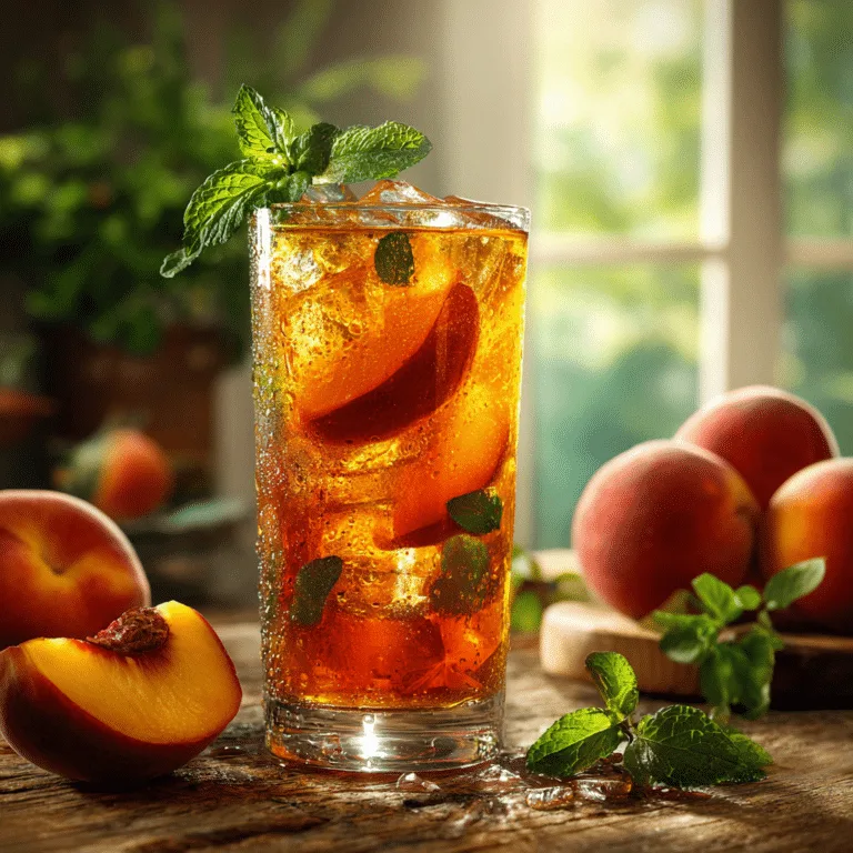 Peach Iced Tea Recipe