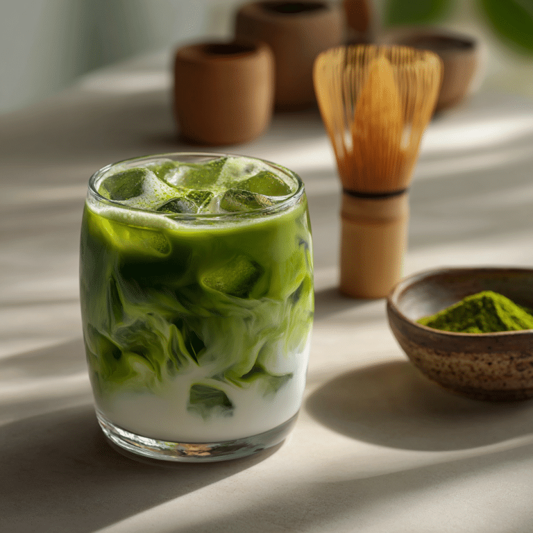 Iced Matcha Latte