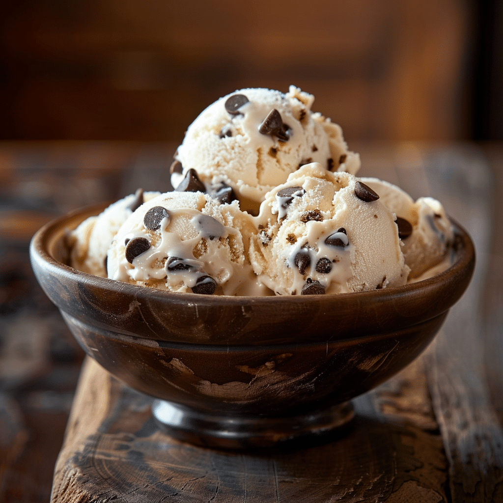 Chocolate Chip Cookie Ice Cream Recipe