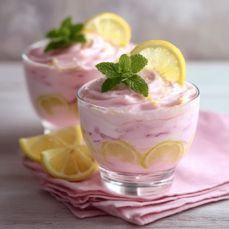 Pink Lemonade Dessert Cups Recipe