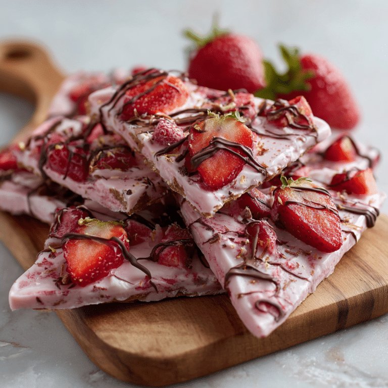 Berry Strawberry Chocolate Yogurt Bark Recipe