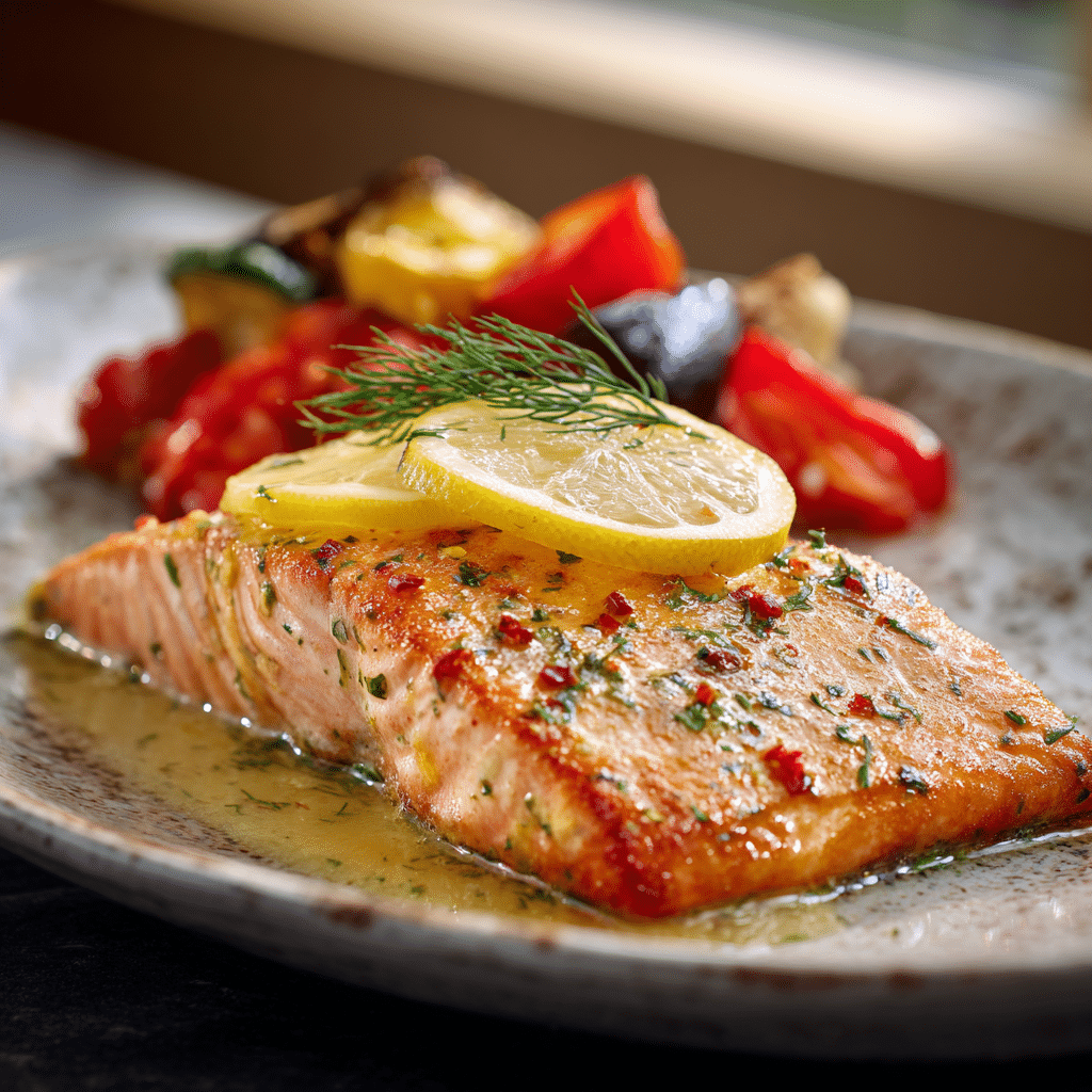 Lemon Butter Salmon Recipe