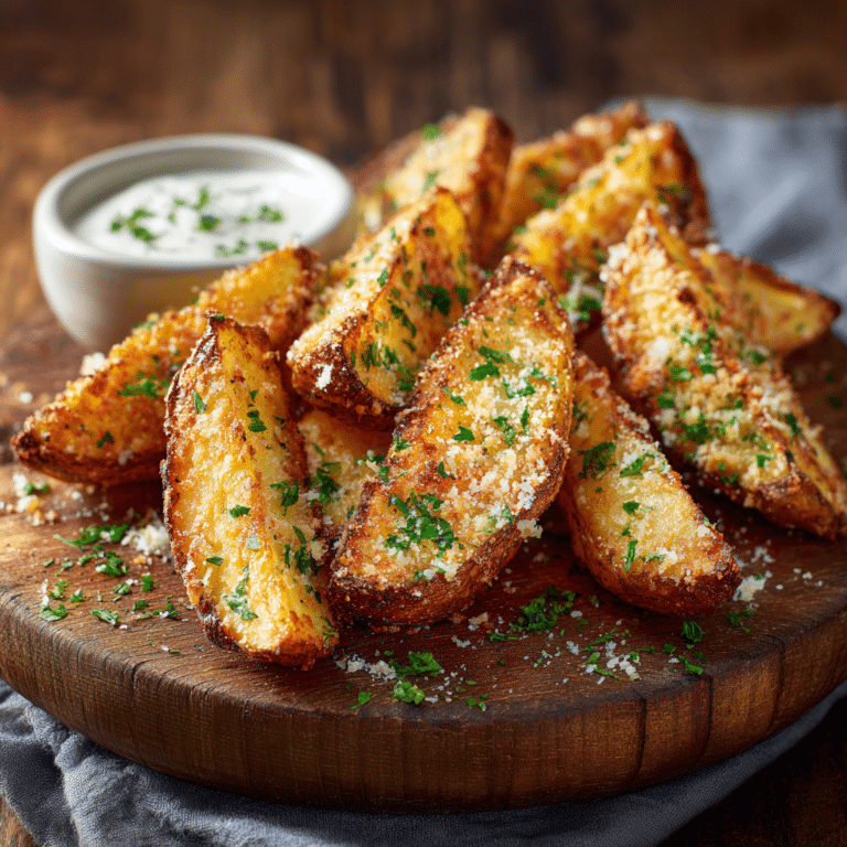 Garlic Parmesan Potatoes Recipe