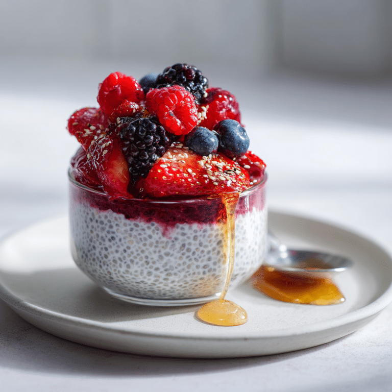 Berry Chia Pudding Recipe