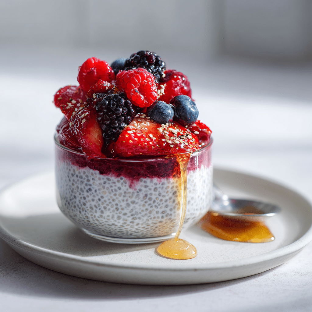 Berry Chia Pudding Recipe