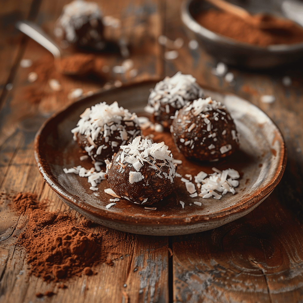 Chocolate Coconut Energy Bites Recipe