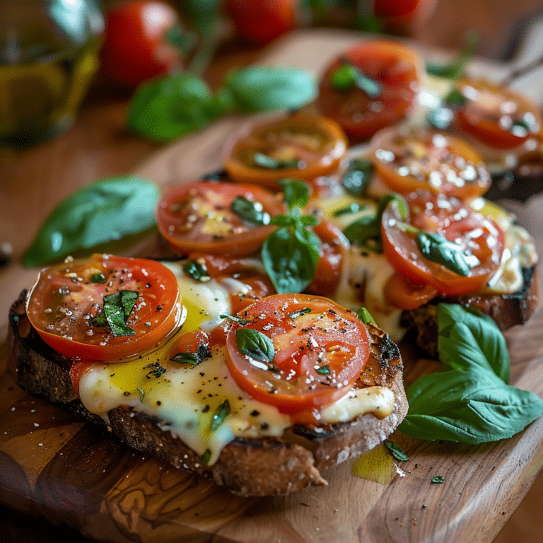 Tomato Cheese Toast Recipe