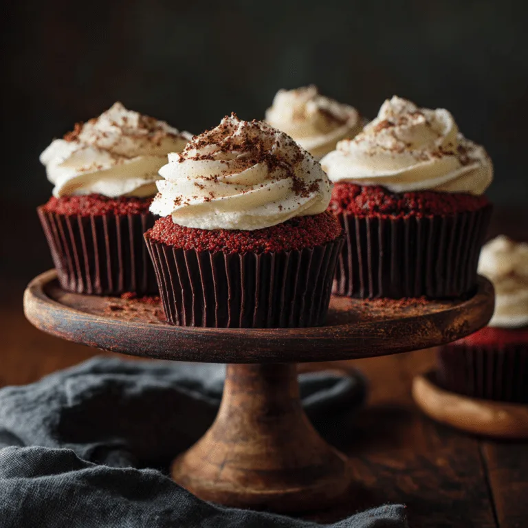 Red Velvet Cupcakes Recipe