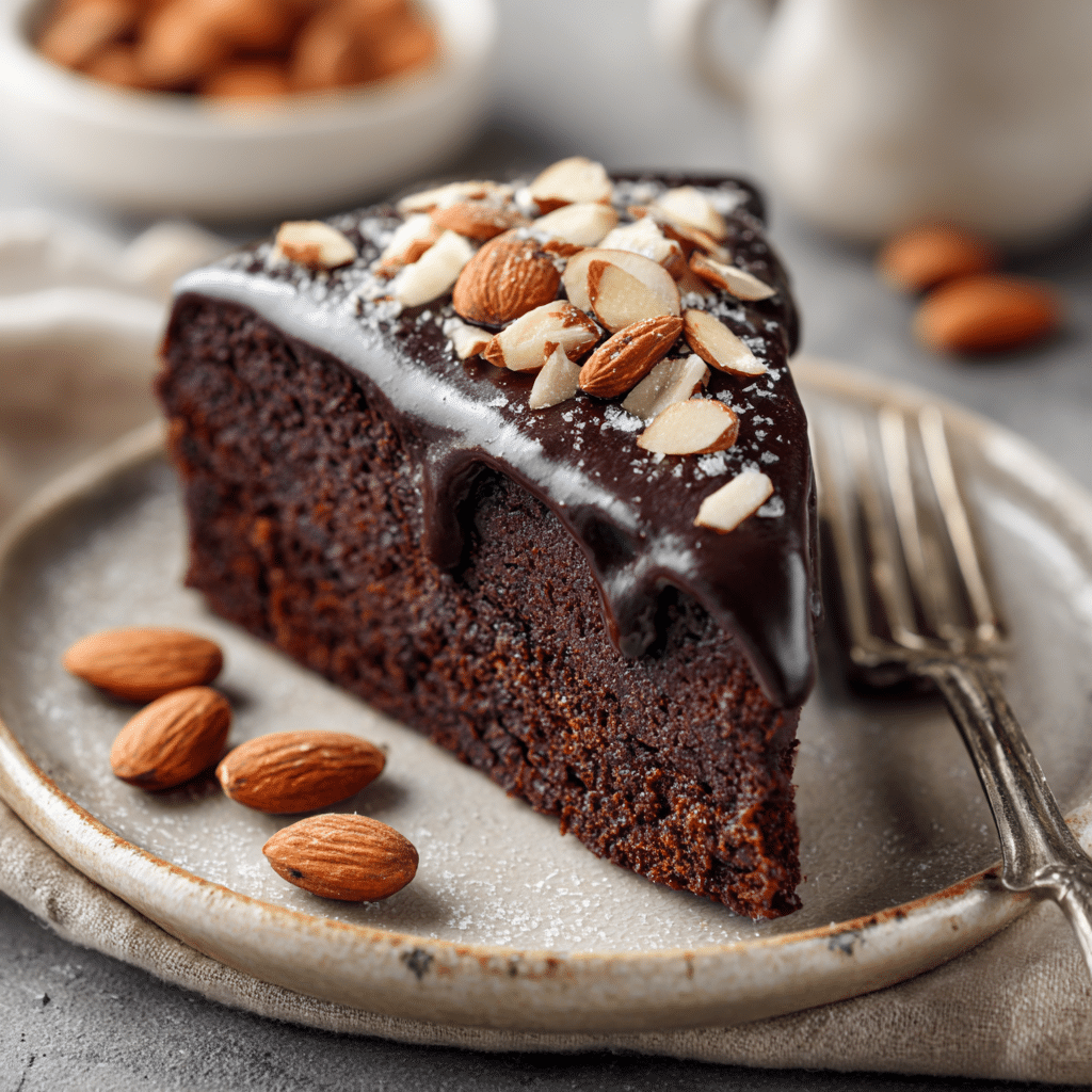 Almond Flour Chocolate Cake Recipe - Recipe Image