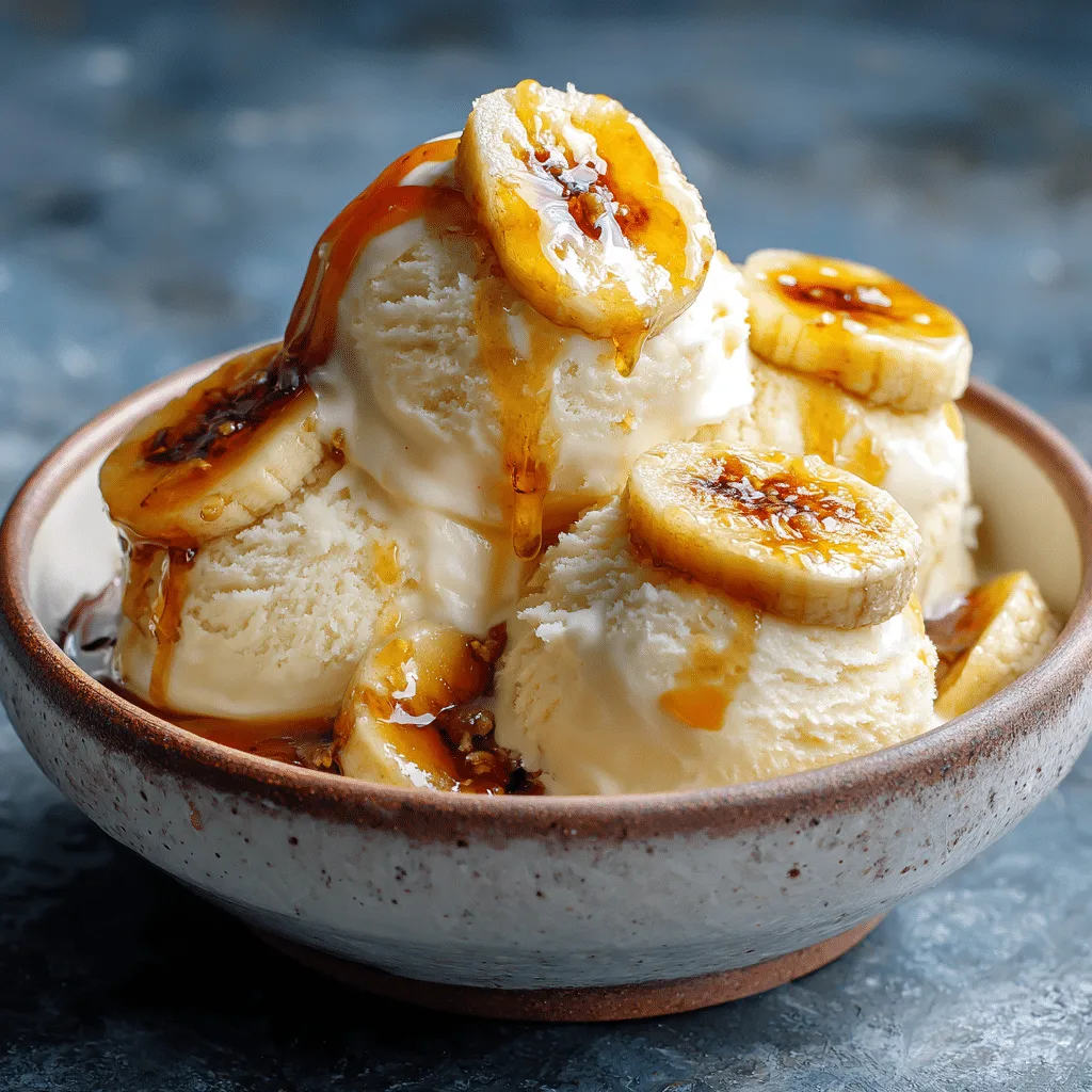 Banana Ice Cream Recipe