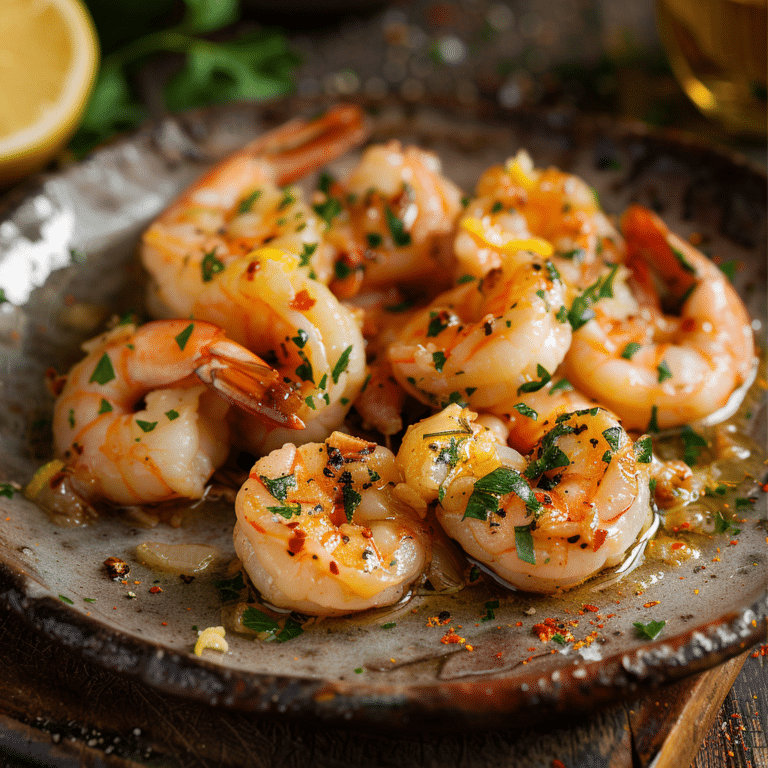 Garlic Butter Shrimp Recipe