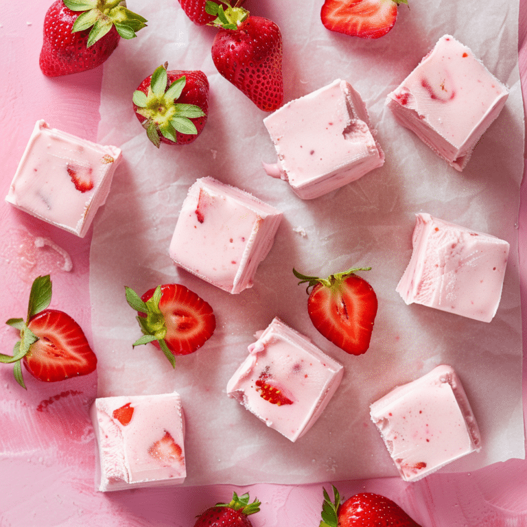Strawberry Yogurt Bites Recipe
