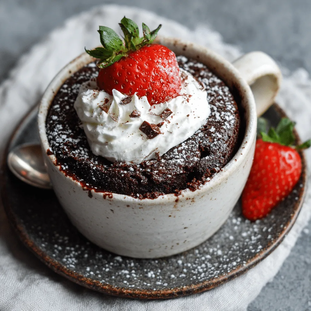 Chocolate Mug Cake Recipe