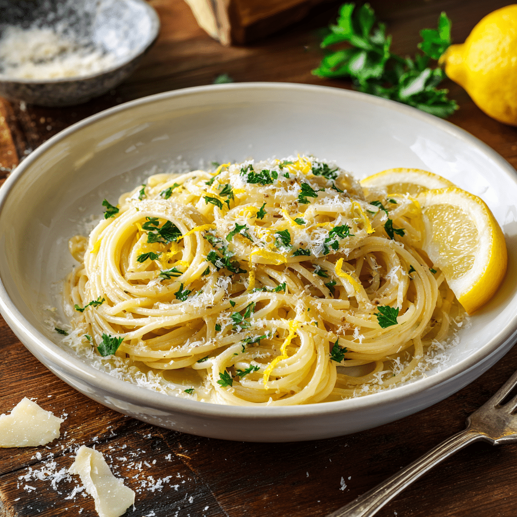 Lemon Garlic Pasta Recipe