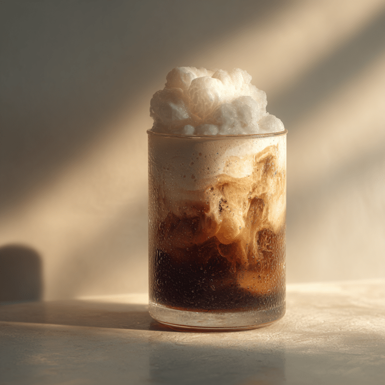 Iced Coconut Coffee Cloud Recipe