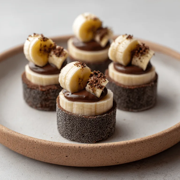 Chocolate Banana Sushi Rolls Recipe