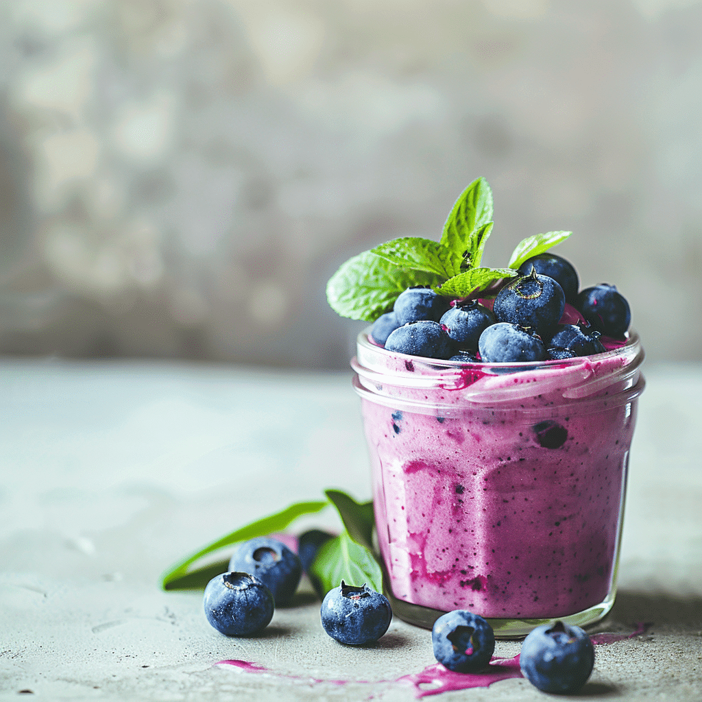 Blueberry Yogurt Smoothie: Antioxidant Boost Recipe