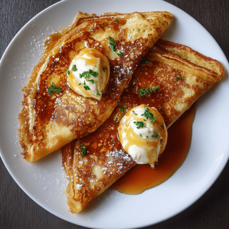 Crêpes Suzette Recipe