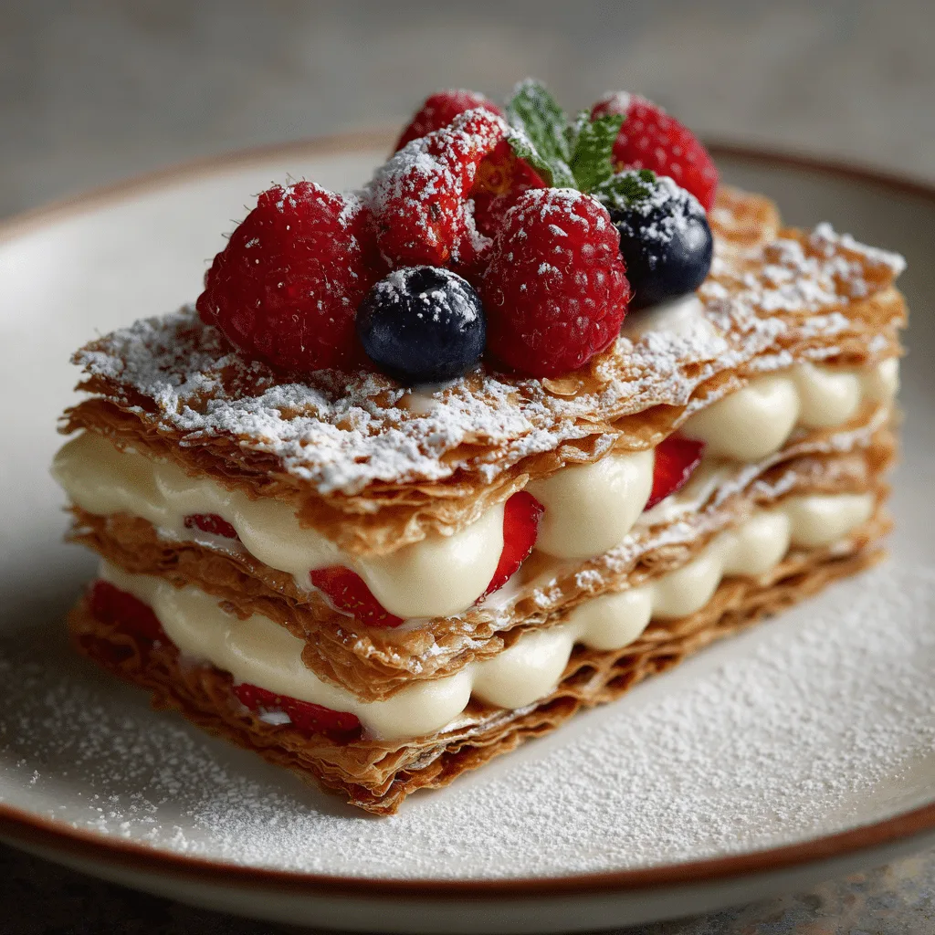 Mille-Feuille Recipe
