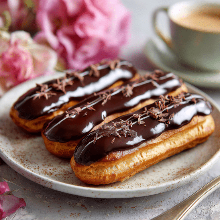Éclairs au Chocolat Recipe