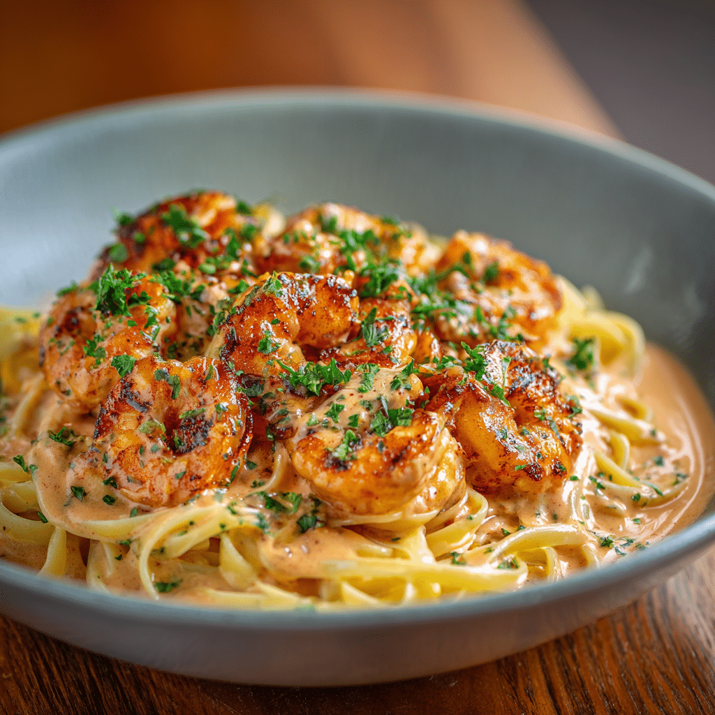 Creamy Cajun Shrimp Pasta Recipe - Recipe Image