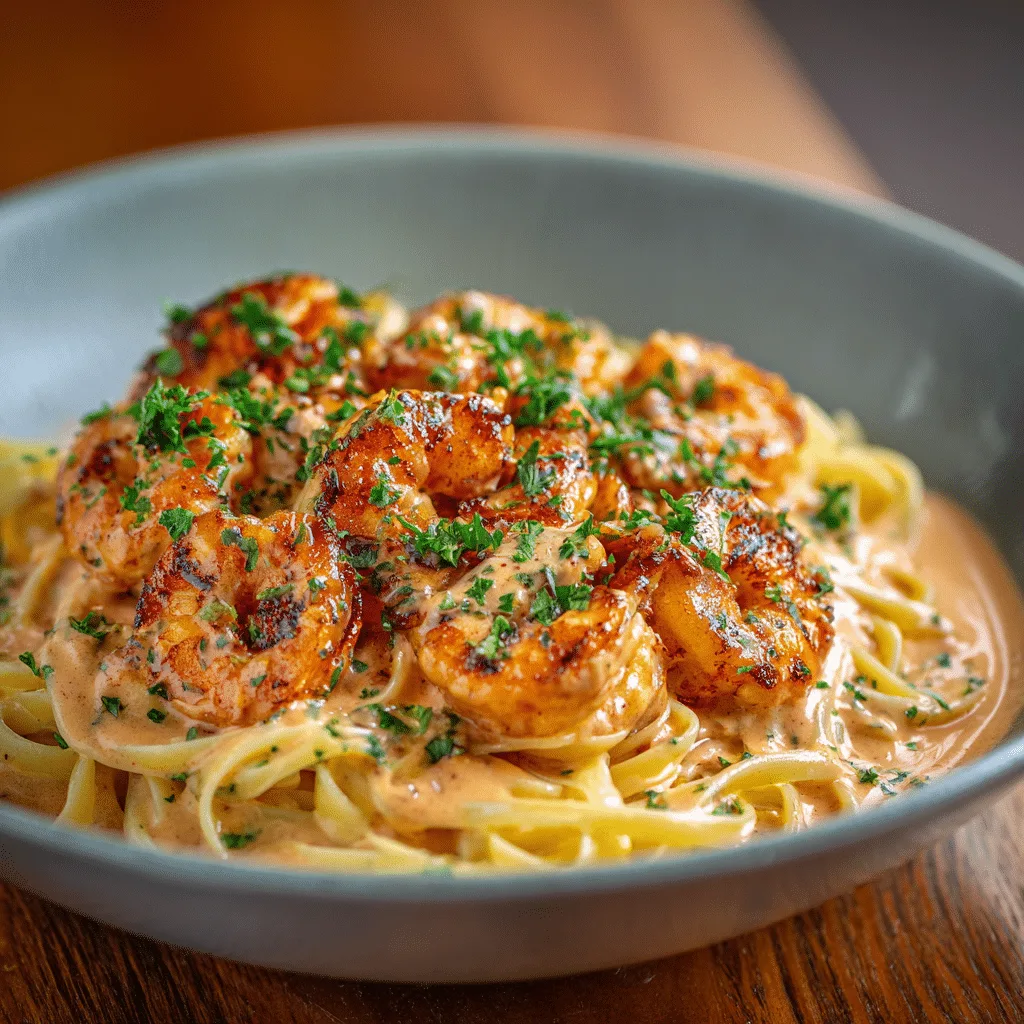 Creamy Cajun Shrimp Pasta Recipe - Recipe Image