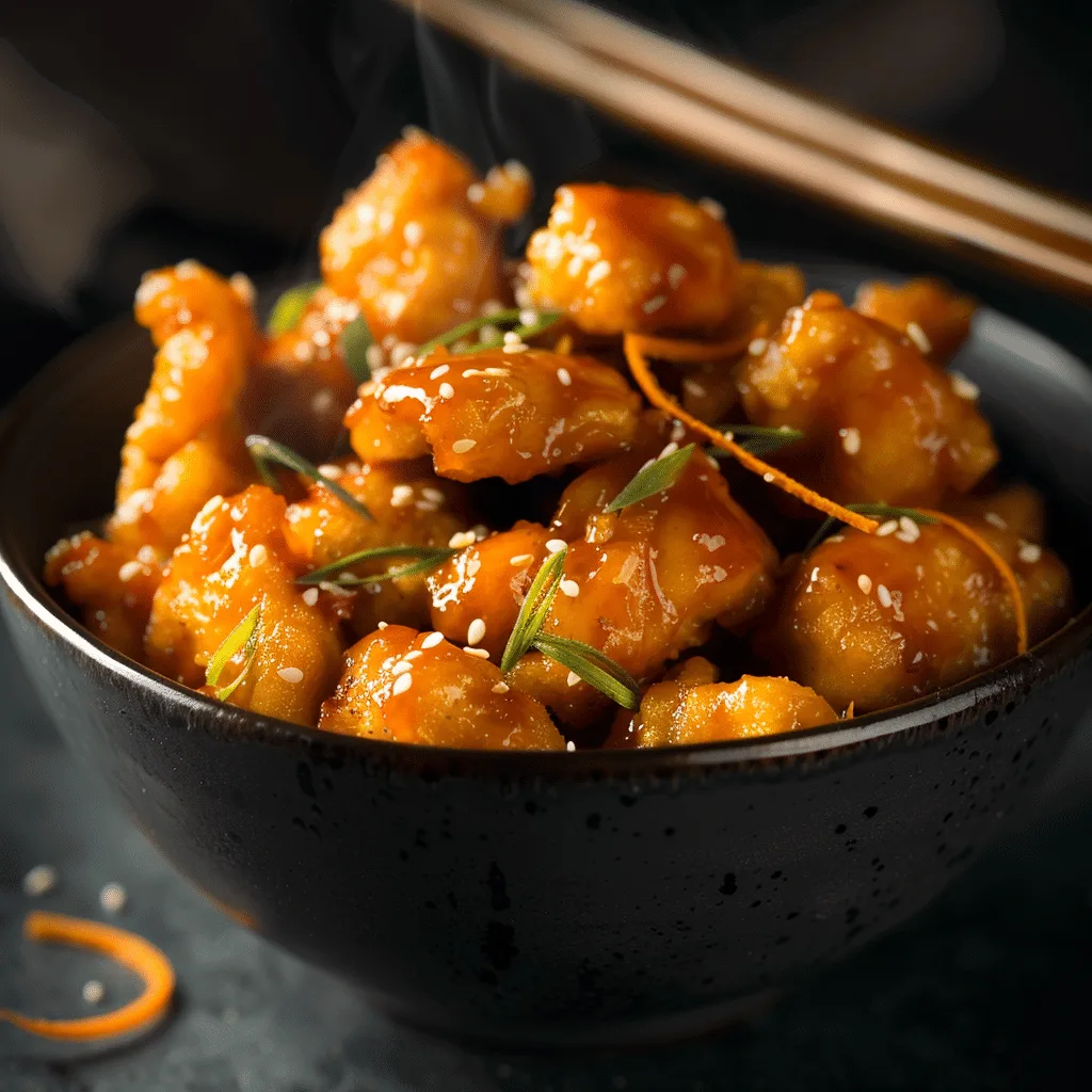 Chinese Orange Chicken Recipe - Recipe Image