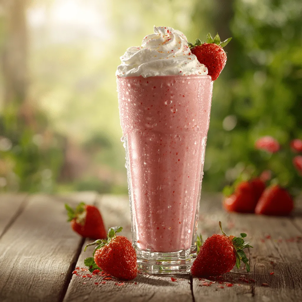 Strawberry Smoothie Recipe - Recipe Image