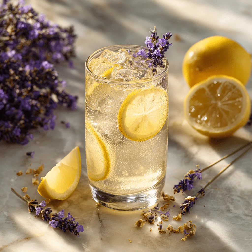Lavender Lemonade Recipe - Recipe Image
