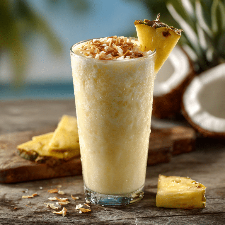 Pineapple Coconut Smoothie Recipe