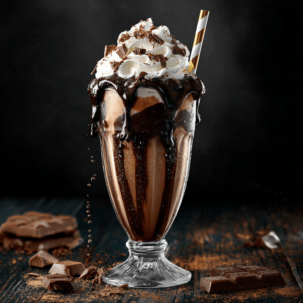 Chocolate Milkshake Recipe - Recipe Image