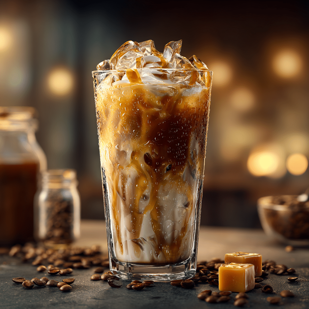 Iced Caramel Latte Recipe - Recipe Image