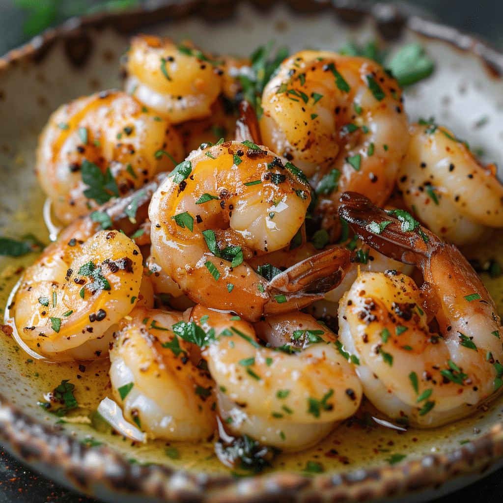 Garlic Butter Shrimp Recipe - Recipe Image
