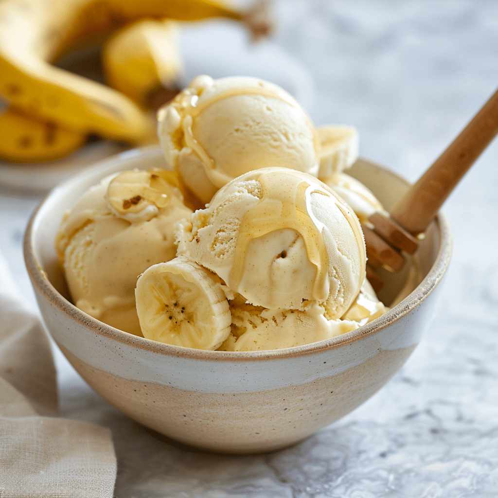 Banana Ice Cream Recipe - Recipe Image
