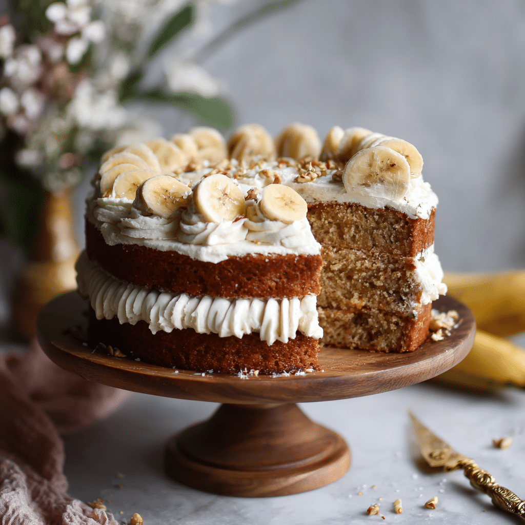 Banana Cake Recipe - Recipe Image